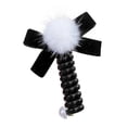 thumbnail image 2 of Fiudx Diadema En Lazo, Elegante Lazo En Pelotón En Cable, Teléfono, Goma Resistente En Pelo, Impermeable En Niñas, Accesorio En Pelo Diario, Modal Femenino, Ideal para Nadar y Bañarse, Diseño En Elas, 2 of 4