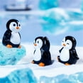 thumbnail image 4 of Mini Resin Penguins, Mini Penguin Figurines, Mini Penguins, Creative Penguin Animal Figurine DIY Resin Cute Penguin Craft Small Penguin Desktop Ornament, 4 of 4