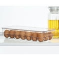thumbnail image 3 of iDesign Fridge Binz 21-Egg Holder, Plastic - Clear, 3 of 5