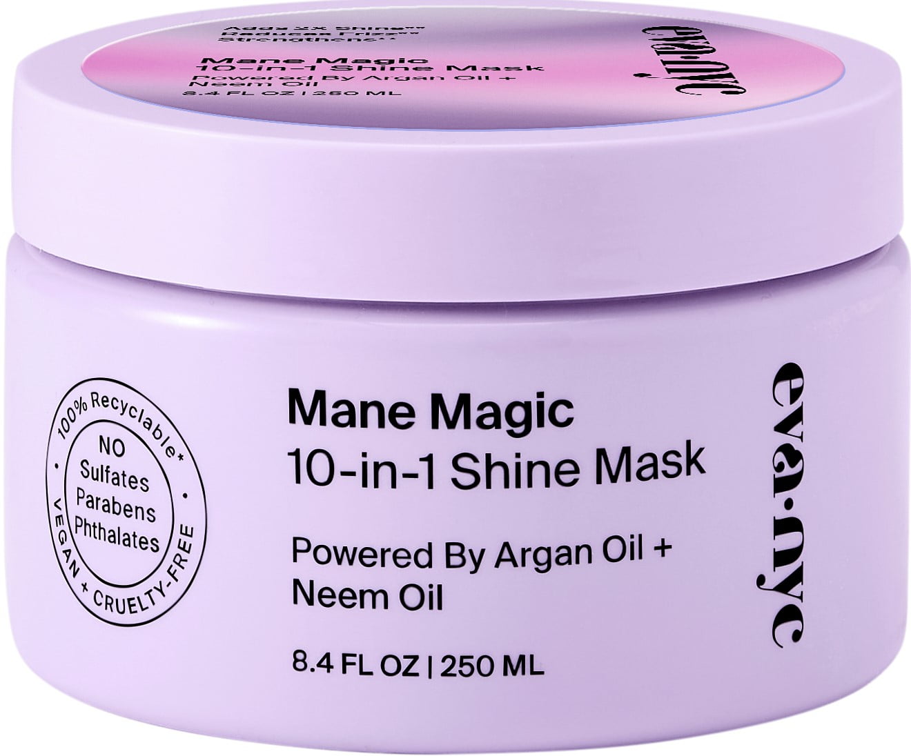 Eva NYC Mane Magic 10-in-1 Shine Mask, 8.4 fl oz