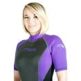 thumbnail image 3 of Storm Women's 2mm Purple Shorty Snorkel/Scuba/Water Sports Wetsuit - Size 20, 3 of 4