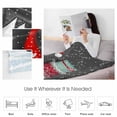 thumbnail image 4 of Christmas Dwarfs Throw Flannel Blanket 40x50In Winter Gnomes with Hat Xmas Boxs Snow Gray Super Soft Cozy Bed Blanket, Lightweight Plush Fuzzy Bed Throw for Bedroom Sofa Couch Living Room, 4 of 4