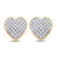 thumbnail image 1 of Boucles d'Oreilles Cœur Dia 1/6ct, 1 of 1