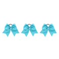 thumbnail image 4 of Sonducket Cinta para el pelo grande con lazo, elástica, ajustable, decorativa, sin enganches, accesorios para mujer, multicolor, azul cielo Type1 NO1, 4 of 6