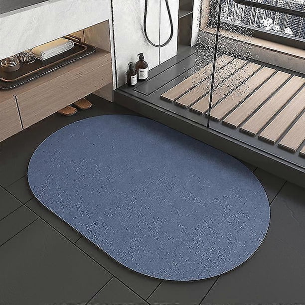 Alfombrillas absorbentes de tierra de diatomeas para baño y aseo.