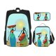 thumbnail image 1 of Fotbe African Women Set Escolar 3 en 1 para Niños - Mochila Duradera con Lonchera Aislante y Estuche para Lápices - Mochila Escolar para Niños y Niñas, 1 of 7