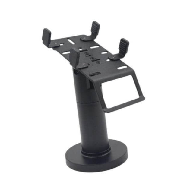 mmirethe Pos Machine Stand Fully Wrap Angle Pos Stand Store Retail Terminal Warehouse Black 10.5x15.3cm