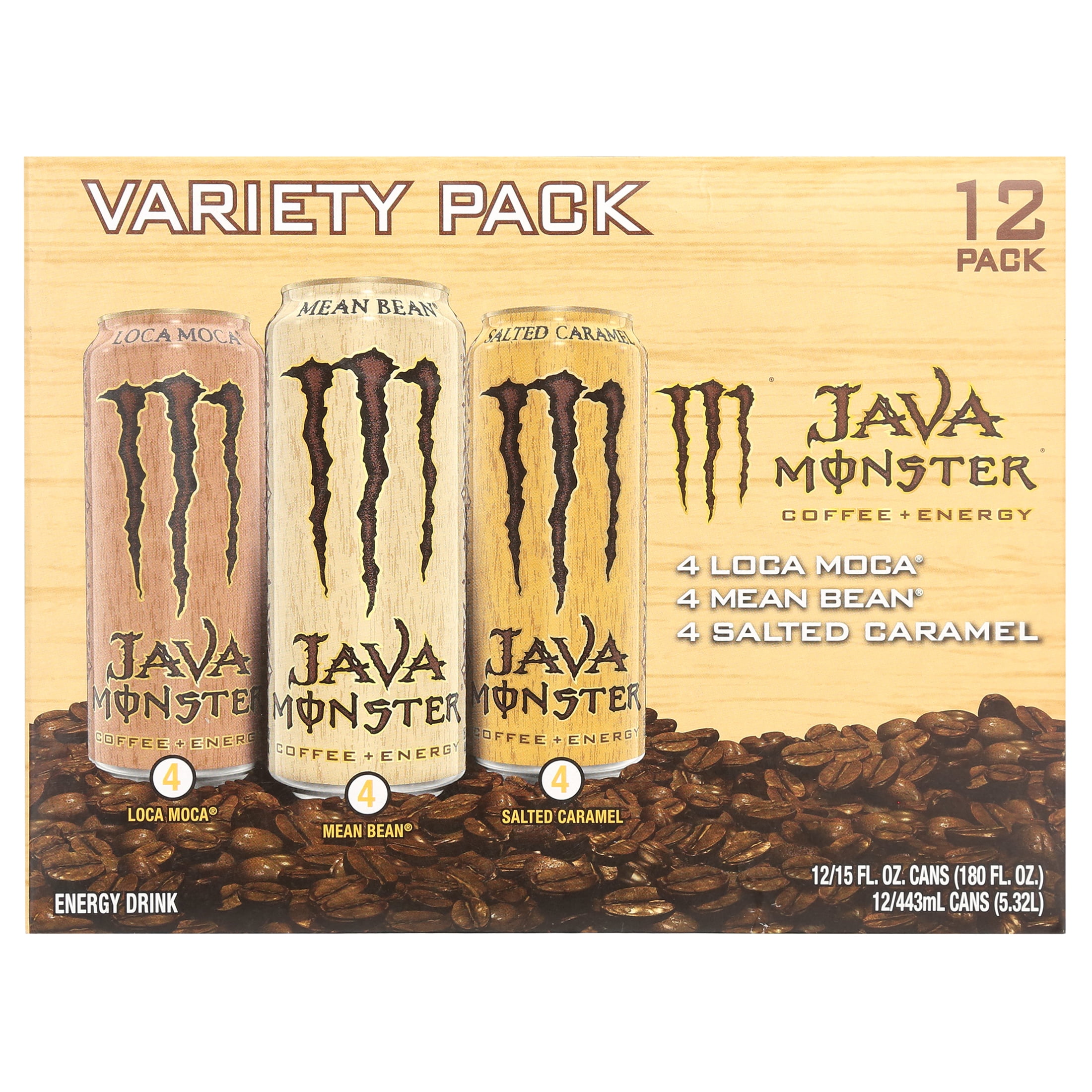 Monster Energy - Brandclub - Java Monster VP, Loca Moca, Mean Bean