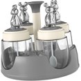 thumbnail image 1 of Organisateur de Carrousel à Épices pour Rangement de Cuisine, Blanc, 1 of 7