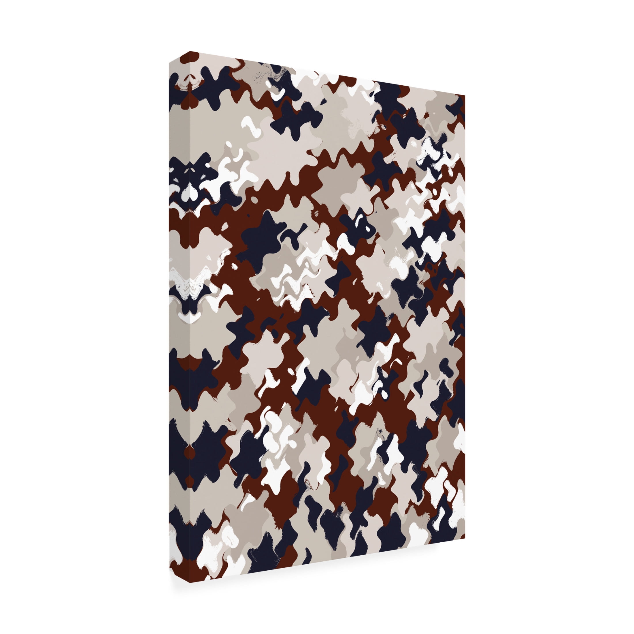 Canvas Wall Art - Treechild 'Liquid Berries Pattern' Wall Art for Living Room, Bedroom, or Office D?cor by Trademark Fine Art - 22 x 32 Inches
