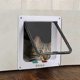 thumbnail image 1 of Cat or Dog Door - White - Size L - 4 Locking Modes - Durable Material - Easy, 1 of 4
