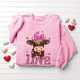thumbnail image 6 of Romance Tops for Women 2026 Valentines T Shirts Elegant Party Top Dressy Heart Printed Tees Hoodless Cute Long Sleeve Outfits Warm Couple Clothing Soft Honeymoon Clothes Trendy Anniversary Tops, 6 of 6