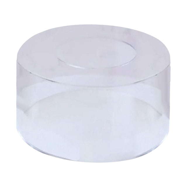 Estante de exhibición de cilindro acrílico redondo, recargable, para bodas 15 CM
