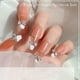 thumbnail image 4 of 16 piezas de lazos de uñas con diamantes de imitación, decoración acrílica con diamantes de imitación, 4 of 6