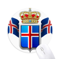 thumbnail image 1 of Iceland National Emblem Country Symbol Mouse Pad Comfortable Game Office Mat, 1 of 2