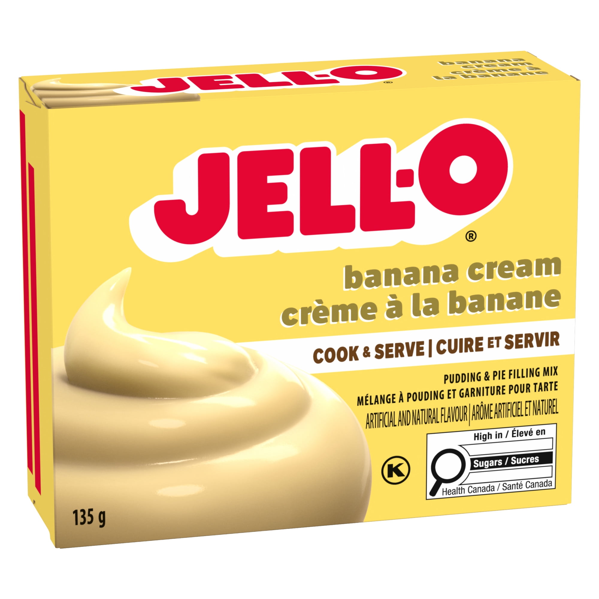 Jell-O Instant Pudding and Pie Filling, Banana Cream - Walmart.ca