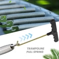 thumbnail image 2 of 2Pcs Trampoline Spring Pull Tool, Trampoline Puller T-Hook Spring Puller Tool,2 * Trampoline Spring Pull Tool,Black, 2 of 8