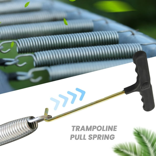 3 Pcs Trampoline Spring Pull Tool Kit, Trampoline Parts T-Hook Puller,  Trampoline Accessories Spring Pull T-Shape Hook