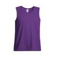 thumbnail image 6 of Expert Brand USA-Made Men's Oxymesh™ Athletic Sleeveless T-Shirt, Dark Purple, 3XL, 6 of 7