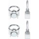 thumbnail image 4 of Stainless Steel L-Track Stud Fitting with Aluminum Keeper - 10-Piece Cargo Control Set, 4 of 5