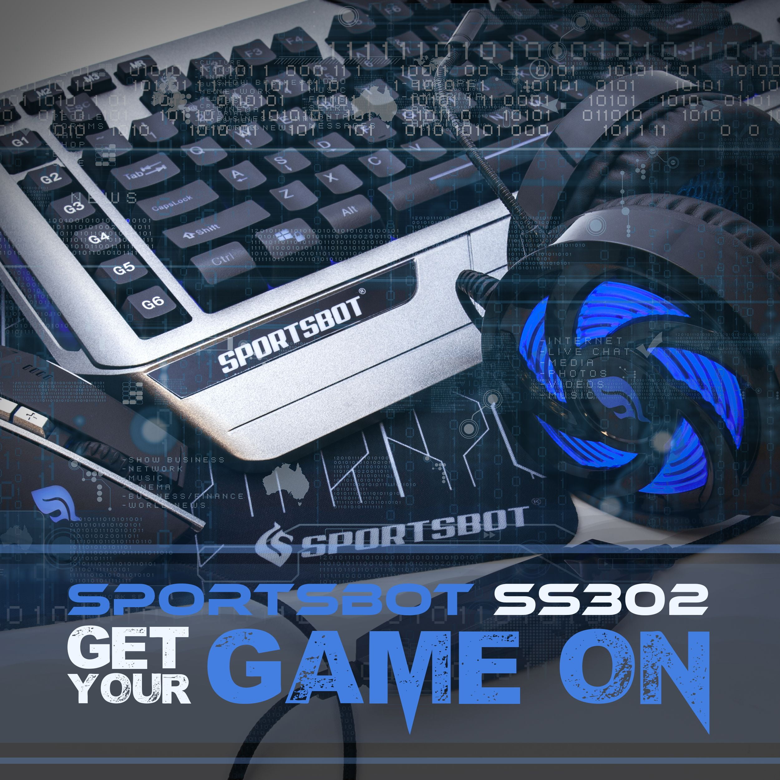 sportsbot ss302 gaming combo