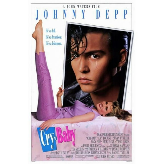 Pop Culture Graphics MOVAD0813 Cry-Baby Movie Poster, 11 x 17