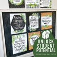 thumbnail image 2 of Hadley Designs 14" x 11" Boho Farmhouse Growth Mindset Classroom Decor Posters 9/Set (HDDX004A2EQMD), 2 of 7