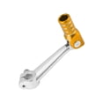 thumbnail image 1 of Palanca de cambio de marcha de motocicleta plegable para Bosuer M5, palanca de cambio de pedal, tono plateado, tono dorado, 1 of 1