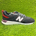 thumbnail image 4 of New Balance 009 Mens Size 11.5 Black White Red Athletic Running Shoes Sneakers, 4 of 5