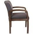 thumbnail image 4 of Scranton Chaise d'Invité & Co en Gris Ardoise et Bois Flotté, 4 of 5