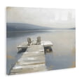 thumbnail image 2 of Stupell Industries Traditional Adirondack Chairs on Pier Canvas Art, 20 x 16, by Kim Curinga, 2 of 8