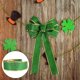 thumbnail image 5 of Cinta de San Patricio Decoración de bricolaje Brillo Proyectos de cinta irlandesa Artesanía de borde con cable Arte para hacer lazos Corona de Zulema cinta irlandesa, 5 of 7