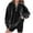 Black, variant on LYHaoo Girl's Hoodie Long Sleeve Soft Sweatshirt Graphic Hoody Kids Cute Pullovers Top Clothes For Girls And Boys Zip Front Sweatshirt Sizes 4-5 Years Black