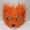Orange1373, variant on Halloween Masquerade Half Face Mask, Elegant Costume Party Face Cover, Decorative Eye Mask for Men Women, Mysterious Festival Prop for Halloween Events and Theme Parties