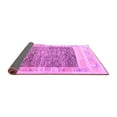 thumbnail image 2 of Ahgly Company Indoor Rectangle Abstract Purple Modern Area Rugs, 4' x 6', 2 of 4