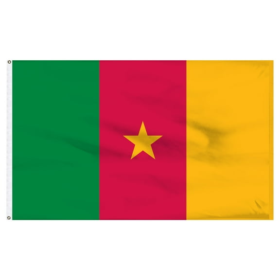 Cameroon Flag 2ft x 3ft Nylon
