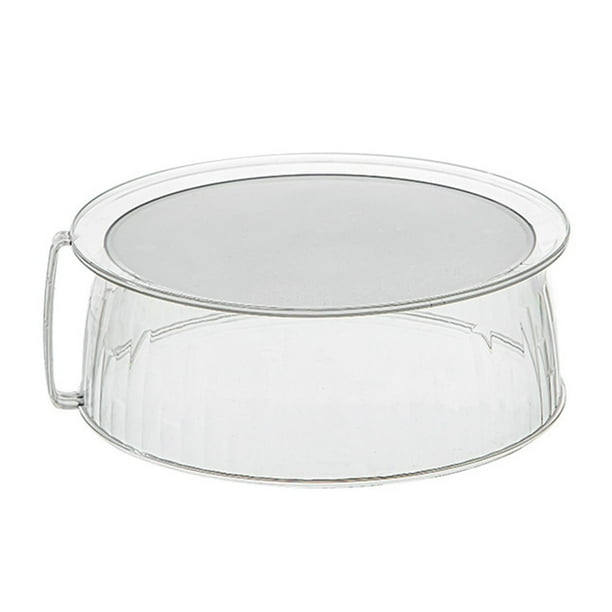 Cubierta para alimentos para microondas, cubierta para microondas, artículos domésticos transparentes, protector ligero contra salpicaduras para