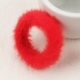 thumbnail image 1 of Banda para el cabello de felpa de color caramelo, cuerda para la cabeza roja de red, banda de goma simple, accesorios para el cabello de otoño e invierno, accesorios para el cabello de alta, 1 of 5