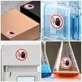 thumbnail image 5 of OUNONA 4pcs Do Not Touch Warning Signs Self Adhesive Warning Decals Removable Label Stickers, 5 of 8