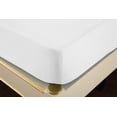 thumbnail image 5 of 1800 Series Brushed Microfiber 23 Inch Deep Deep Pocket Three Quarter Size Sheet Set - Wrinkle, Fade, - Hypoallergenic - Solid White, 5 of 6
