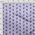 thumbnail image 3 of oneOone Cotton Poplin Light Violet Fabric Floral Diy Clothing Quilting Fabric Print Fabric By Yard 42 Inch Wide, 3 of 5