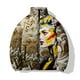 thumbnail image 2 of Chaquetas de hombre de diosa, parkas de estilo japonés, abrigos de plumas de bruja, abrigos cálidos para hombre, abrigo acolchado de alta calidad con estampado digital 3D, 2 of 4