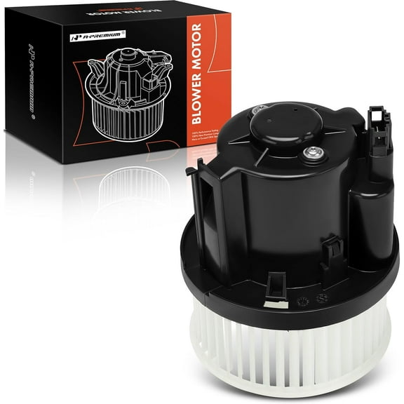 A-Premium HVAC Heater Blower Motor Assembly Compatible with Land Rover Vehicles - Range Rover Evoque 2016-2019, Discovery Sport 2015-2019, L4 2.0L - Front Side, Replace# LR066917, LR112269