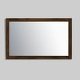thumbnail image 3 of Eviva Sun 48" Rosewood Full Framed Bathroom Wall Mirror, 3 of 3