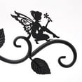 thumbnail image 2 of Cesta de flores colgante de hierro forjado Soporte decorativo para colgar (Hada de las flores), 2 of 4