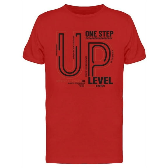 One Step Up T-Shirt Men -Image by Shutterstock, Male Medium