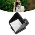 thumbnail image 3 of Camera LCD Sun Shade, Simple Installation Camera LCD Screen Sunshade Hood  For Outdoor Photography, 3 of 8