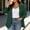 Green, variant on Fall Jackets for Women Trendy with Pockets and Buttons Womans Fall Jackets Relaxed Fit Skin-Friendly Full Sleeve for Woman Outdoor Workout Women's Fall Jackets Wine XXXL