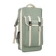 thumbnail image 2 of Bolsa de almacenamiento de seda de calabaza, mochila duradera con cremallera, accesorios para actividades al aire libre Verde, 2 of 9