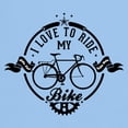 thumbnail image 3 of CafePress - I Love To Ride My Bike Light T Shirt - Men's Classic Graphic T-Shirt, 3 of 4